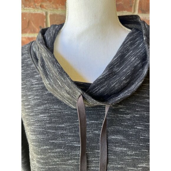 EDDIE BAUER Sweatshirt Womens XL Cowl Neck French Terry Long Sleeve space dye - Picture 2 of 8